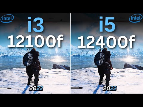 i3 12100f vs i5 12400f Tested in Latest Games | 1080p