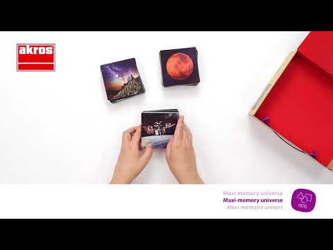 Maxi Memory Universo e Pianeti, Gioco Educativo per Bambini