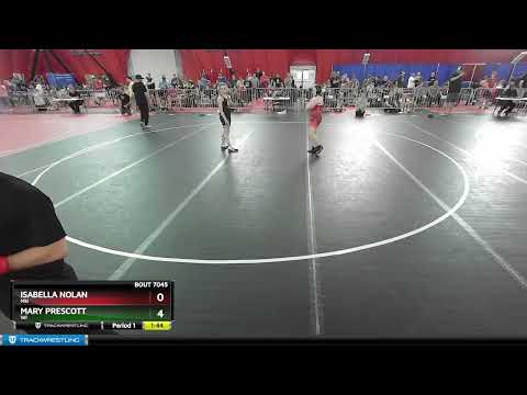 119-127 Lbs Cons. Round 1 - Isabella Nolan, MN Vs Mary Prescott, WI B2d9