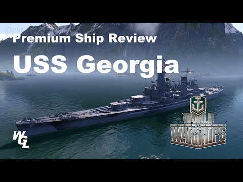 Premium Ship Review - USS Georgia - The 18 Inch Armed Iowa