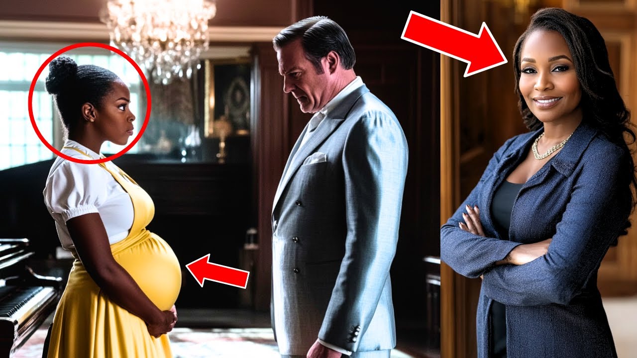 Millionaire Gets Black Maid Pregnant And Kicks Her Out, 13 Years Later She Comes Back With THIS!