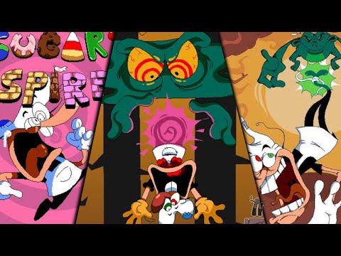 Sugary Spire OST - Lost Chocolate/Molasses Swamp - (All 3 versions - Exhibition Night)