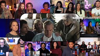 Download lagu TOP 'Opening cemetery Scene' Saving Private Ryan (1998) Movie Reactions mp3