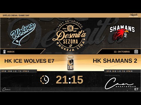 2020 10 12 Ice Wolves E7 - Shamans 2
