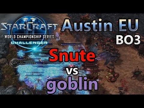 EU Open Qualifier #1 - Snute (Z) vs goblin (P) - WCS Austin Challenger