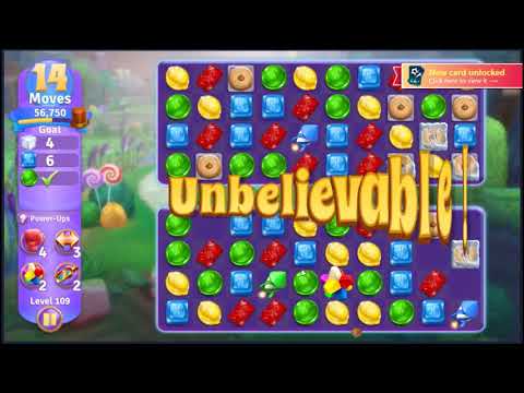 Willy Wonkas Sweet Adventure Level 109 - NO BOOSTERS 🍫 | SKILLGAMING ✔️