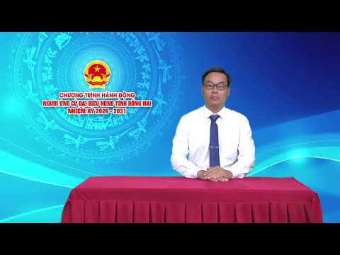 Chương trình hành động của ứng cử viên Nguyễn Văn Nguyện