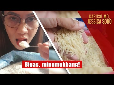 Hilaw na bigas, minumukbang?! | Kapuso Mo, Jessica Soho