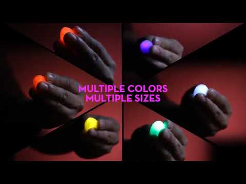 Saturn Magic -Rocco's SUPER BRIGHT Prisma Lites Pair JUNIOR (Blue) - Trick