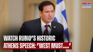 Rubio In Athens: Watch US Secretary’s Iconic Speech | Trump Aide Warns Europe Of This…WATCH
