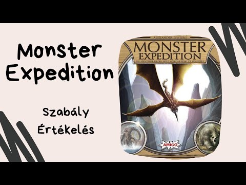 Szörnyparádé kockajáték? Monster Expedition társasjáték játékbemutató és szabályismertető - Társasozz Okosan!