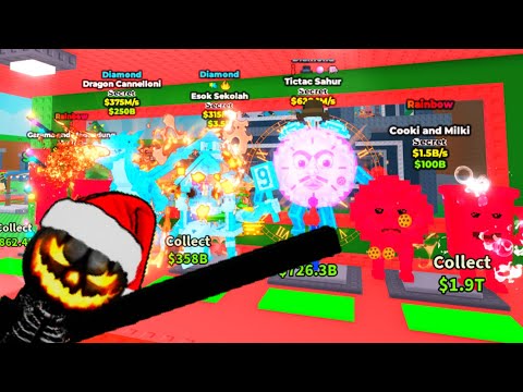 STEALING INSANELY RARE ITEMS DURING CHRISTMAS! (CRAZY LUCK) Steal a Brainrot ROBLOX!
