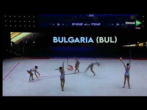 BULGARIA Group BUL 3 Ribbons 2 Balls FINALS EUROPEAN CHAMPIONSHIPS 2023