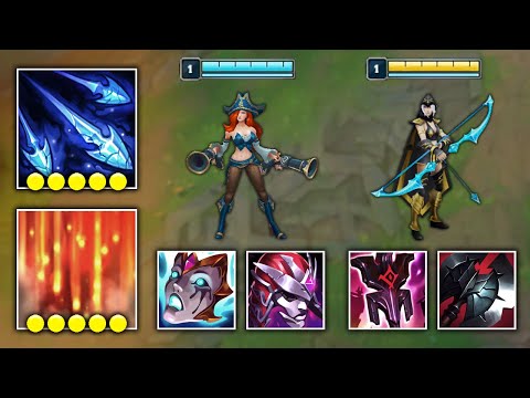 LEAGUE OF LEGENDS HACK #1: TURN OFF YOUR BRAIN WITH ASHE + MISS FORTUNE BOT LANE