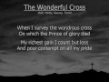 Michael W. Smith wonderful cross-lyrics