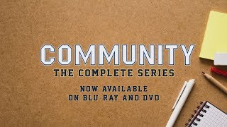 COMMUNITY - The Complete Series on DVD and Blu-ray