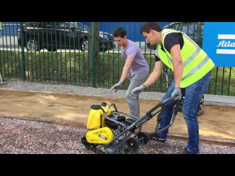 Бензиновая виброплита Atlas Copco LF100 LAT для грунта и асфальта