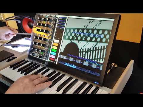 Silhouette eins - Optical Soundtrack Synthesizer - Superbooth 2022