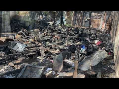 Fire Service probes into Orange Walk fire, which cost a golden citizen her home PT 1
