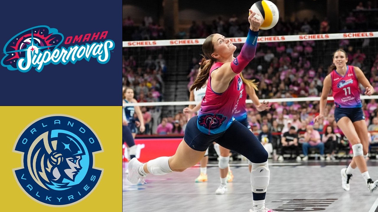 Omaha Supernovas at Orlando Valkyries | FULL MATCH | Apr 16,2026 | Major League Volleyball Today