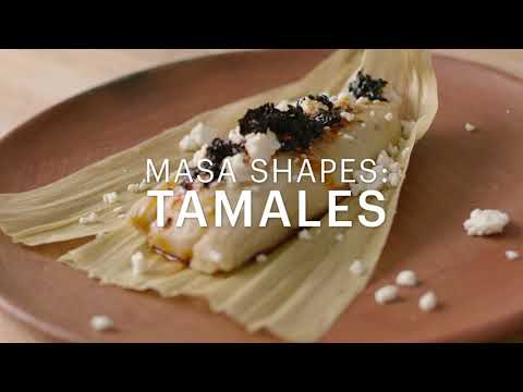 How to make Tamales Recipe | Masa Shapes