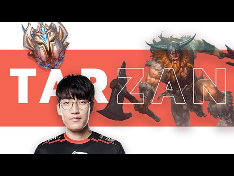 [Griffin Tarzan] Olaf jungle vs  - Kayn Korea Challenger [Patch 10.5]