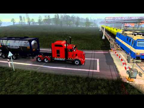 ETS2 Kenworth T800 Náchod - Kopřivnice