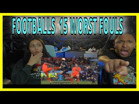 15 Most BRUTAL Fouls in Football-Reaction!