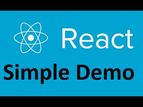 React JS Tutorials 2 Simple Demo