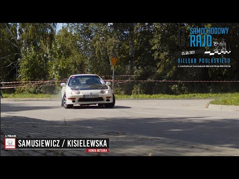 Samusiewicz / Kisielewska - Honda Integra - 6 Rajd Bielska Podlaskiego I 2021