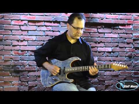 Suhr Modern Series Electric Guitar Blue Denim