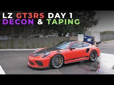 LZ GT3RS Detail Series: E1 - Decontamination & Taping