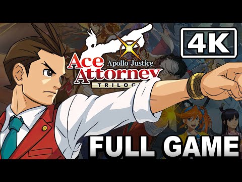 Apollo Justice: Ace Attorney Trilogy - Full Game Walkthrough #01 [4K] (Apollo Justice: Ace Attorney)