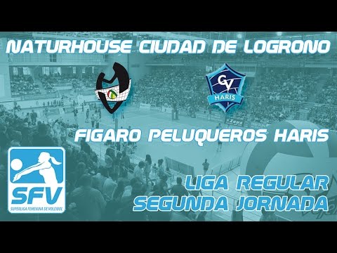 SFV1617 - Jornada 2 - Naturhouse Ciudad de Logroño vs Figaro Peluqueros Haris