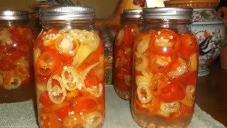 Canning Hot Peppers