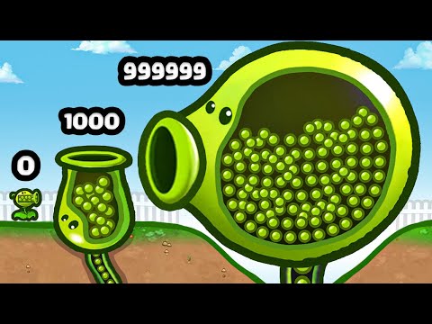 Growing the STRONGEST Peashooter