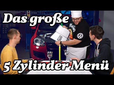 Golf V 2.5 5Zylinder Turbo - Das große 5 Zylinder Menü