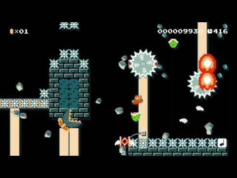 Pizza served on a piece of wood by LoruleHero - SUPER MARIO MAKER - NO COMMENTARY 1AU