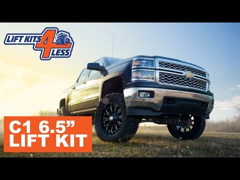 Zone Offroad C1N | 2007-2013 Chevy/GMC Silverado/Sierra 1500 | 6.5" Lift Kit