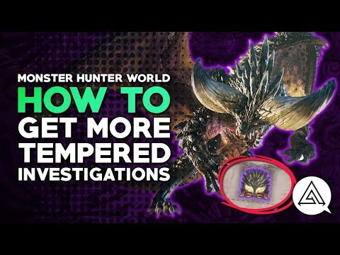 , title : 'Monster Hunter World | How to Farm Tempered Elder Dragon Investigations'