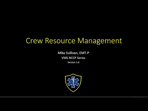 Crew Resource Management for EMS