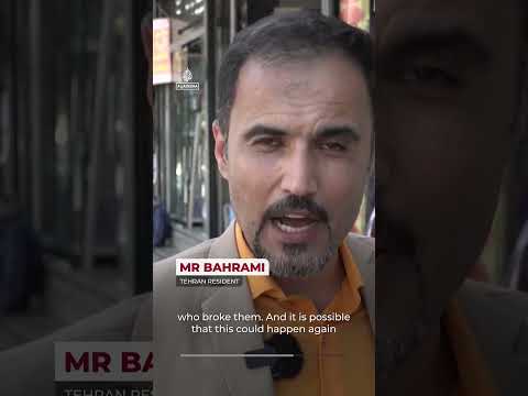 Iranians divided on peace prospects after US-Iran say a deal is near | AJ #shorts