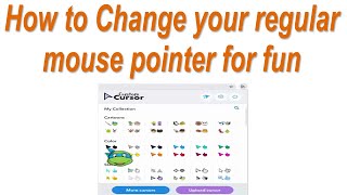 Custom Cursor for Chrome ! Change your regular mouse pointer for fun