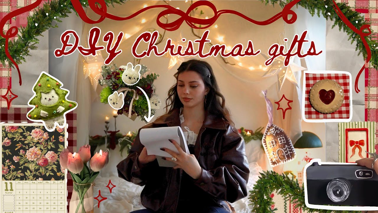 DIY Christmas gift ideas that AREN’T BASIC 💌 Last minute guide