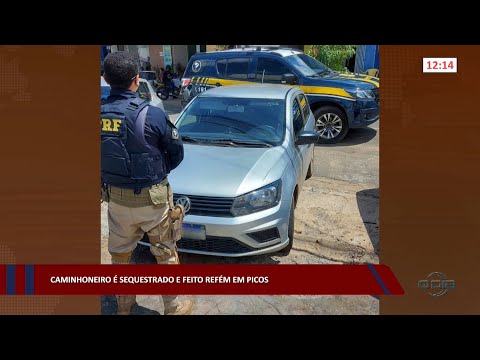 Caminhoneiro é sequestrado e feito refém em Picos 23 11 2022