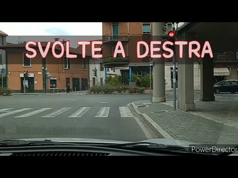 COME FARE LE SVOLTE A DESTRA - esame patente