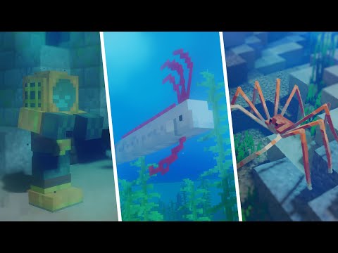 10 Ocean Mods - Minecraft Mod Showcase [Forge]
