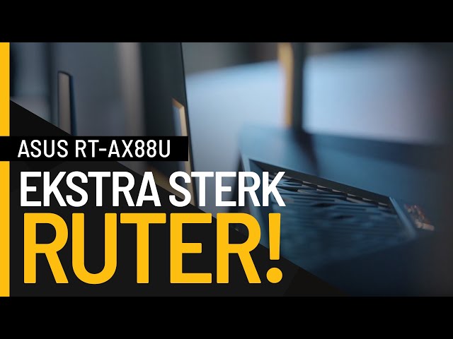 YouTube Video - Asus RT-AX88U Ruteren med ekstra lang rekkevidde