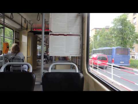 Rozlučka s vozy Tatra KT8D5 (DPP, 9030) jízda v úseku Lehovec Sídliště Hloubětín