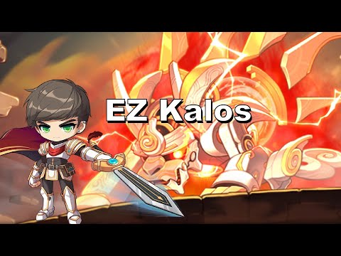Maplestory Reboot Solis - 62k Hero easy Kalos solo